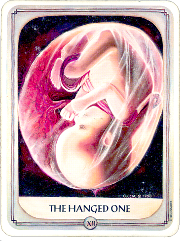 Tarot Card - The Hanged One from the Ancestral Deck by US Games